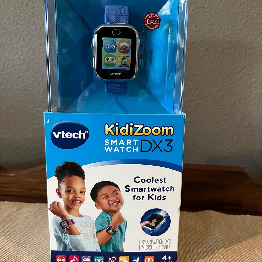 VTech KidiZoom Smartwatch DX3 - Blue NIB